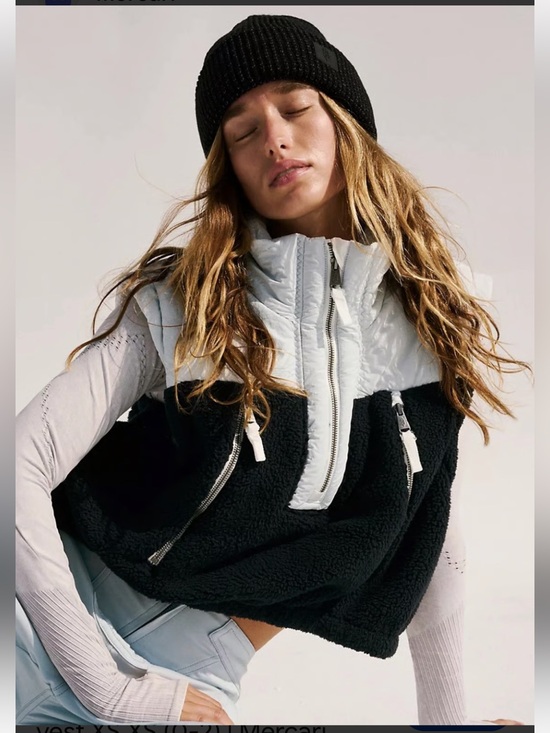 Free People Jackets & Blazers - Free People Free Movement Journey Ahead Vest Size M